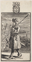KG 03249
          <br/>
          De nachtwachter te Haarlem
          <br/>
          <em>Bray, Dirck de (ca.1635 - 1694)</em>